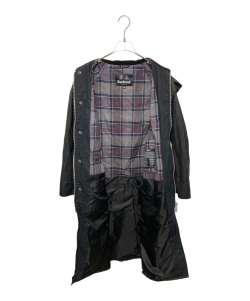 Barbour（バブアー）Barbour (バブアー) バーレー ワックス コットン ロングコート ブラック サイズ:36の古着・服飾アイテム