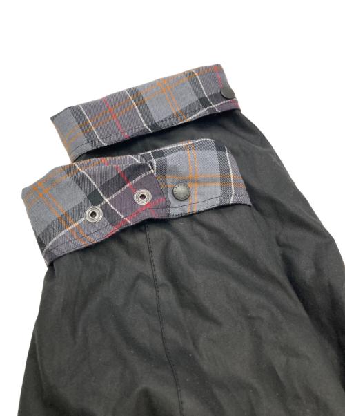 Barbour（バブアー）Barbour (バブアー) バーレー ワックス コットン ロングコート ブラック サイズ:36の古着・服飾アイテム