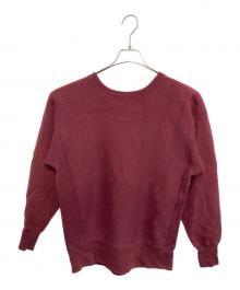 Champion REVERSE WEAVE（チャンピオン リバース ウィーブ）の古着「リバースウィーブ(R) クルーネックスウェットシャツ」｜レッド