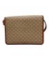 CELINE (セリーヌ) マカダムPVCショルダーバッグ ベージュ：11000円