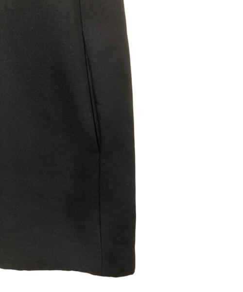 CELINE（セリーヌ）CELINE (セリーヌ) ウールノースリーブワンピース ブラック サイズ:42の古着・服飾アイテム