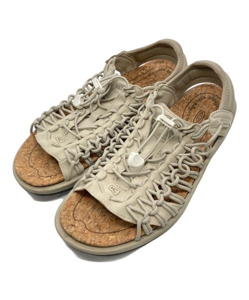 KEEN（キーン）KEEN (キーン) ユニーク ツー オーティーサンダル グレー サイズ:27㎝の古着・服飾アイテム