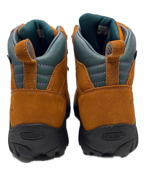 KEEN（キーン）KEEN (キーン) Leave No Trace Japan BAMBOO SHOOTS  トレッキングシューズ オレンジ サイズ:UK7.5の古着・服飾アイテム