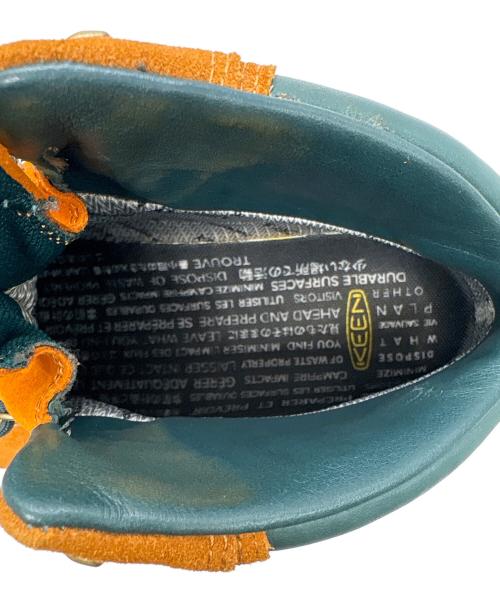 KEEN（キーン）KEEN (キーン) Leave No Trace Japan BAMBOO SHOOTS  トレッキングシューズ オレンジ サイズ:UK7.5の古着・服飾アイテム