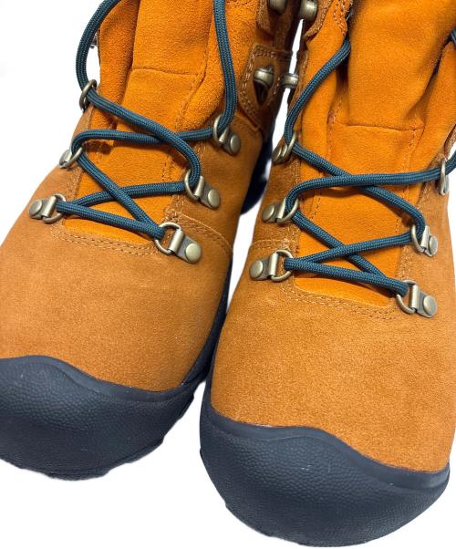 KEEN（キーン）KEEN (キーン) Leave No Trace Japan BAMBOO SHOOTS  トレッキングシューズ オレンジ サイズ:UK7.5の古着・服飾アイテム