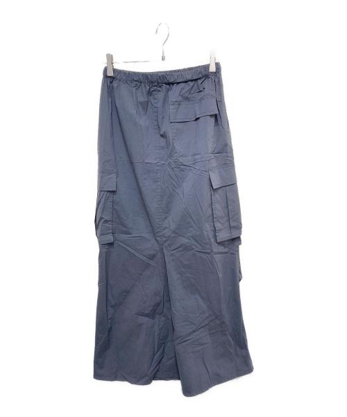 JOINT WORKS（ジョイントワークス）JOINT WORKS (ジョイントワークス) ミニリップカーゴマキシスカート グレー サイズ:Ｍの古着・服飾アイテム