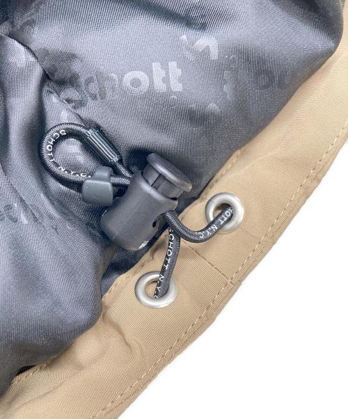 Schott（ショット）Schott (ショット) ダウンジャケット ベージュ サイズ:Ｓの古着・服飾アイテム