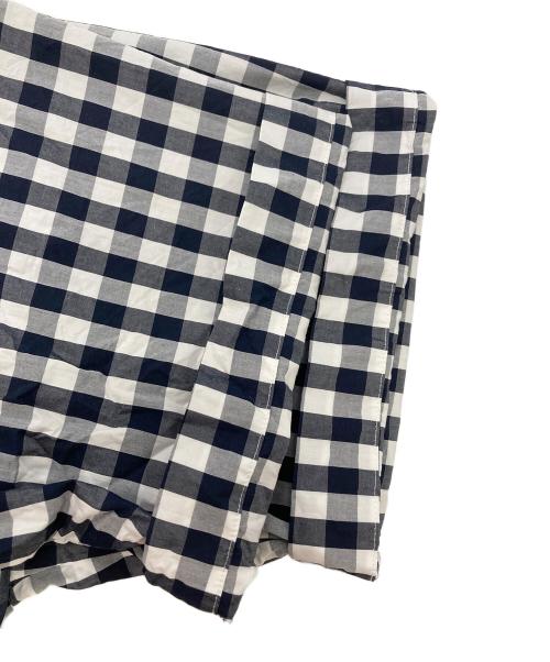 DANTON（ダントン）DANTON (ダントン) 半袖シャツ ブラック×ホワイト サイズ:42の古着・服飾アイテム