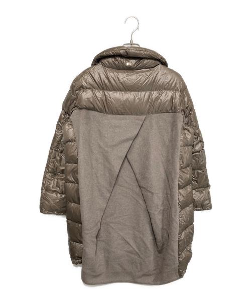 HERNO（ヘルノ）HERNO (ヘルノ) 切替ダウンコート ベージュ サイズ:46の古着・服飾アイテム