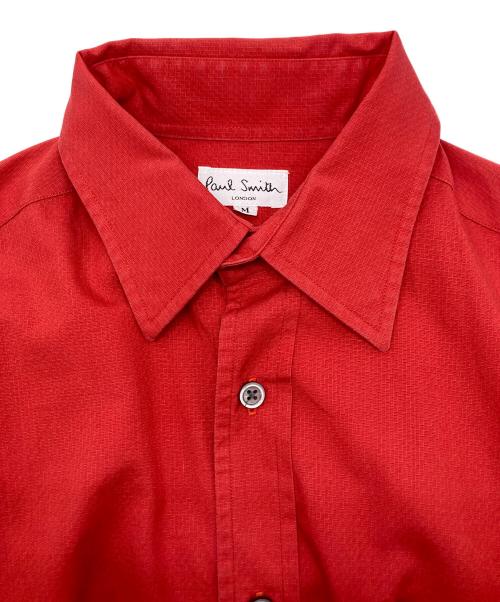PAUL SMITH（ポールスミス）PAUL SMITH (ポールスミス) 長袖シャツ レッド サイズ:2の古着・服飾アイテム