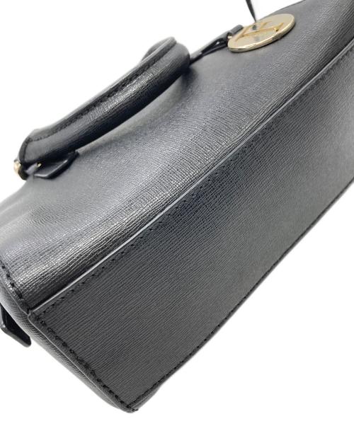 FURLA（フルラ）FURLA (フルラ) 2WAYレザーバッグ / エレナ ブラックの古着・服飾アイテム