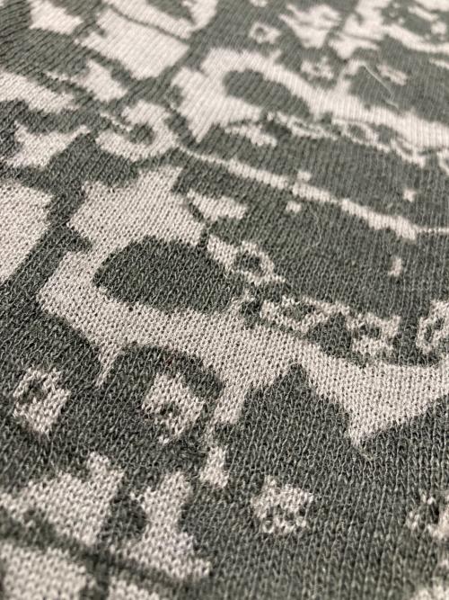 Vivienne Westwood RED LABEL（ヴィヴィアンウエストウッドレッドレーベル）Vivienne Westwood RED LABEL (ヴィヴィアンウエストウッドレッドレーベル) リネン混 総柄ワンピース グレー サイズ:2の古着・服飾アイテム