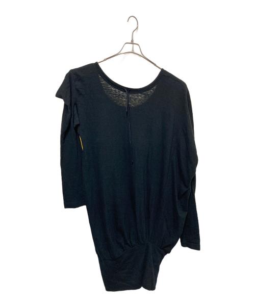 Vivienne Westwood RED LABEL（ヴィヴィアンウエストウッドレッドレーベル）Vivienne Westwood RED LABEL (ヴィヴィアンウエストウッドレッドレーベル) ロングスリーブドレス ブラック サイズ:2の古着・服飾アイテム