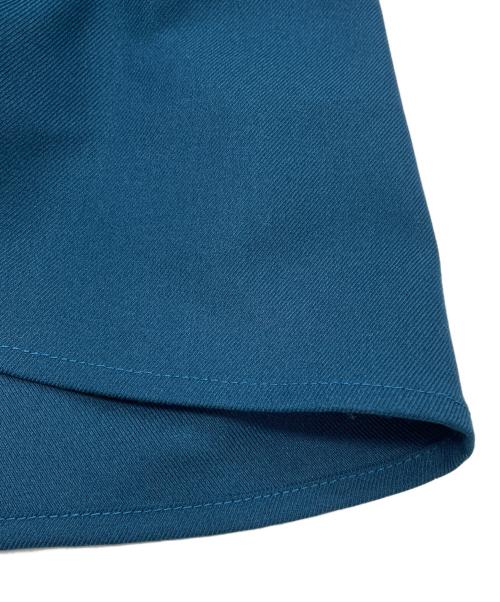 sahara（サハラ）sahara (サハラ) Cross Neck Jacquard Dress / クロスネックジャガードドレス ブルー サイズ:不明（実寸をご確認ください）の古着・服飾アイテム