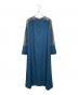 sahara (サハラ) Cross Neck Jacquard Dress / クロスネックジャガードドレス ブルー サイズ:不明（実寸をご確認ください）：11000円