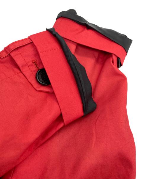 COACH（コーチ）COACH (コーチ) 裏総柄トレンチコート レッド サイズ:Sの古着・服飾アイテム