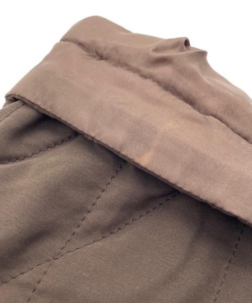 BURBERRY LONDON（バーバリーロンドン）BURBERRY LONDON (バーバリーロンドン) ノヴァチェック リバーシブルキルティングジャケット ブラウン サイズ:40の古着・服飾アイテム