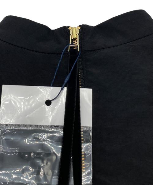 BORDERS at BALCONY（ボーダーズアットバルコニー）BORDERS at BALCONY (ボーダーズアットバルコニー) BACK CUT OUT DRESS / ワンピース ブラック サイズ:36 未使用品の古着・服飾アイテム