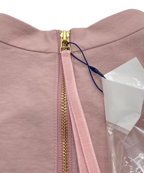 BORDERS at BALCONY（ボーダーズアットバルコニー）BORDERS at BALCONY (ボーダーズアットバルコニー) BACK CUT OUT DRESS / ワンピース ピンク サイズ:36 未使用品の古着・服飾アイテム