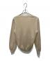 BORDERS AT BALCONY (ボーダーズアットバルコニー) WOOLSILK TEAM CARDIGAN ベージュ サイズ:38：10000円