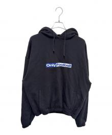 UMBRO（アンブロ）の古着「ONLY FOOTBALL MASK HOODIE」｜ブラック