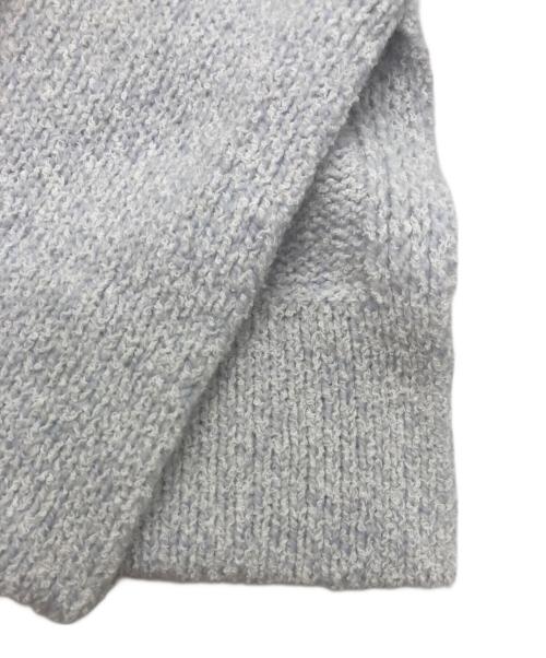 theory（セオリー）theory (セオリー) サイドスリットニット ブルー サイズ:Ｓの古着・服飾アイテム
