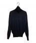 MM6 Maison Margiela（エムエムシックスメゾンマルジェラ）の古着「タートルネックニット」｜ブラック×レッド