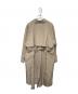 IENA (イエナ) ポプリンシングルトレンチコート ベージュ サイズ:Ｍ：12000円