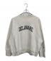 Champion REVERSE WEAVE（チャンピオン リバース ウィーブ）の古着「リバースウィーブラグランスウェット」｜ライトグレー