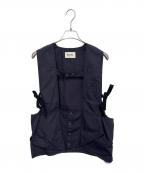 BEAMS BOYビームスボーイ）の古着「コットンウェザーハンティングベスト」｜グレー