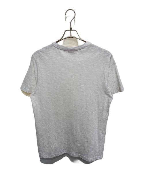 LACOSTE LIVE（ラコステライブ）LACOSTE LIVE (ラコステライブ) ポケットTシャツ ホワイト サイズ:3の古着・服飾アイテム