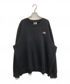 THE NORTH FACEザ ノース フェイス）の古着「ロゴスウェット」｜ブラック