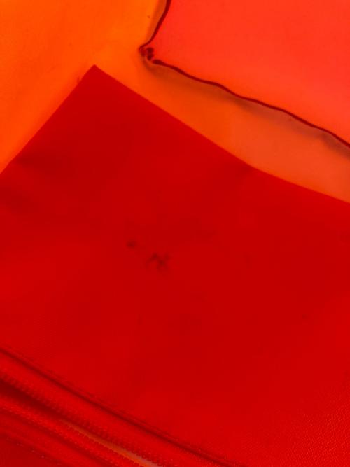 Herve Chapelier（エルベシャプリエ）Herve Chapelier (エルベシャプリエ) 舟形トートバッグM オレンジ×ピンクの古着・服飾アイテム