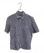 COMME des GARCONS JUNYA WATANABE MANコム デ ギャルソン ジュンヤ ワタナベ マン）の古着「ストライプシャツ」｜ブルー×ホワイト