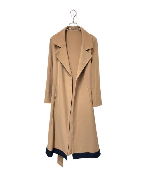 JENNE（ジェンヌ）JENNE (ジェンヌ) オードリーフレアトレンチコート ベージュ サイズ:Ｓの古着・服飾アイテム