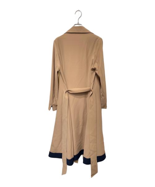JENNE（ジェンヌ）JENNE (ジェンヌ) オードリーフレアトレンチコート ベージュ サイズ:Ｓの古着・服飾アイテム