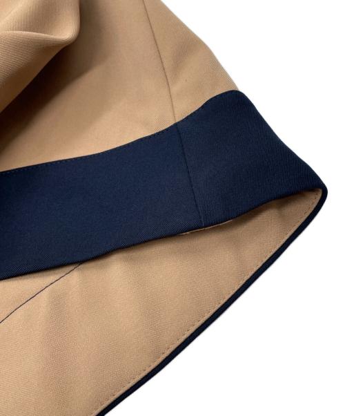 JENNE（ジェンヌ）JENNE (ジェンヌ) オードリーフレアトレンチコート ベージュ サイズ:Ｓの古着・服飾アイテム