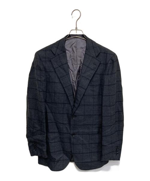 RING JACKET（リングジャケット）RING JACKET (リングジャケット) テーラードジャケット グレー サイズ:48の古着・服飾アイテム