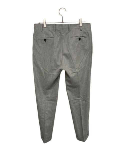 GERMANO（ジェルマーノ）GERMANO (ジェルマーノ) ウールスリムスラックス グレー サイズ:48の古着・服飾アイテム