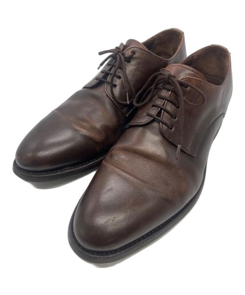 berwick1707（バーウィック）berwick1707 (バーウィック) レザーシューズ ブラウン サイズ:6 1/2の古着・服飾アイテム