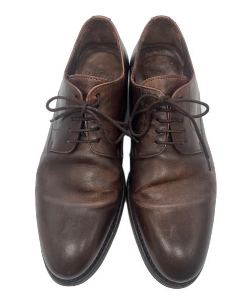 berwick1707（バーウィック）berwick1707 (バーウィック) レザーシューズ ブラウン サイズ:6 1/2の古着・服飾アイテム