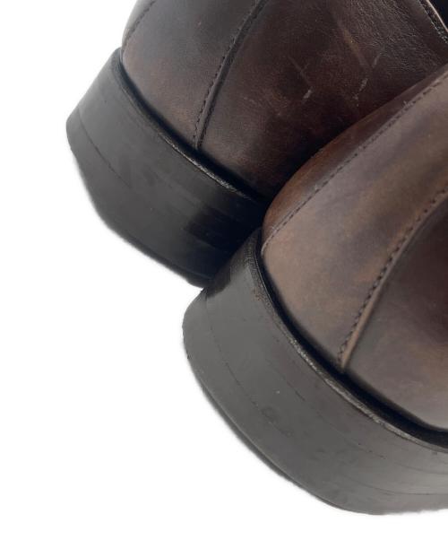 berwick1707（バーウィック）berwick1707 (バーウィック) レザーシューズ ブラウン サイズ:6 1/2の古着・服飾アイテム