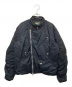 NANGA×Schottナンガ×ショット）の古着「AURORA STAND RIDERS ダウンジャケット」｜ブラック