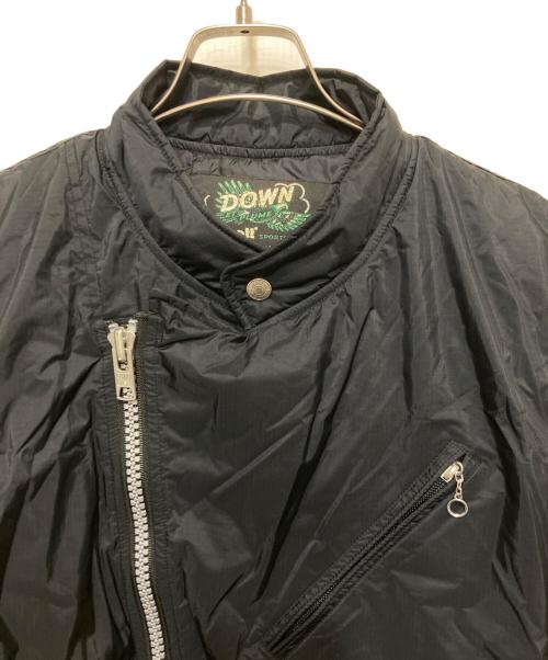 NANGA（ナンガ）NANGA (ナンガ) Schott (ショット) AURORA STAND RIDERS ダウンジャケット ブラック サイズ:Lの古着・服飾アイテム