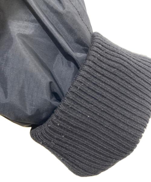 NANGA（ナンガ）NANGA (ナンガ) Schott (ショット) AURORA STAND RIDERS ダウンジャケット ブラック サイズ:Lの古着・服飾アイテム