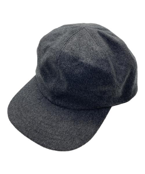 Nine Tailor（ナインテイラー）Nine Tailor (ナインテイラー) カシミヤキャップ グレーの古着・服飾アイテム