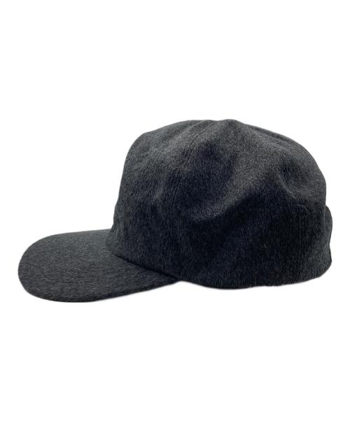 Nine Tailor（ナインテイラー）Nine Tailor (ナインテイラー) カシミヤキャップ グレーの古着・服飾アイテム