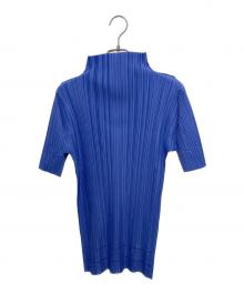 PLEATS PLEASE（プリーツプリーズ）の古着「SOFT PLEATS / プリーツカットソー」｜ブルー