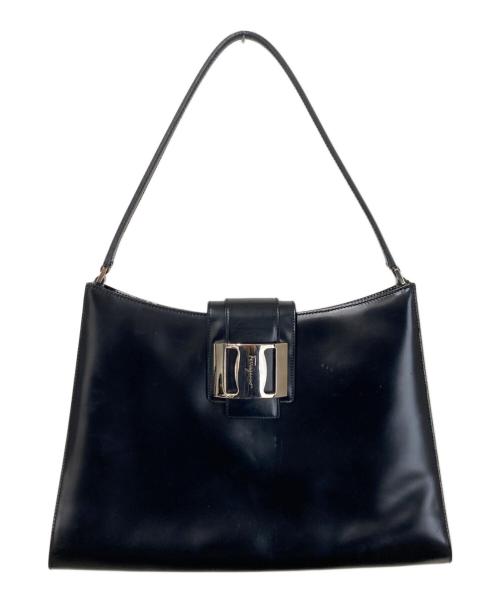 Salvatore Ferragamo（サルヴァトーレ フェラガモ）Salvatore Ferragamo (サルヴァトーレ フェラガモ) レザーハンドバッグ ブラック サイズ:なしの古着・服飾アイテム