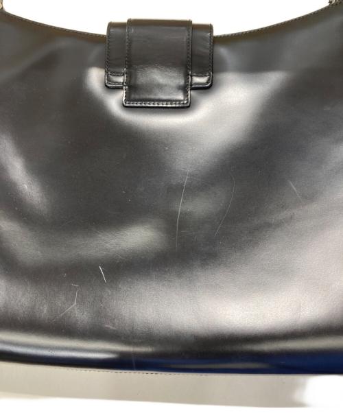 Salvatore Ferragamo（サルヴァトーレ フェラガモ）Salvatore Ferragamo (サルヴァトーレ フェラガモ) レザーハンドバッグ ブラック サイズ:なしの古着・服飾アイテム